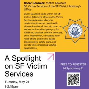 A Spotlight on Victim Services