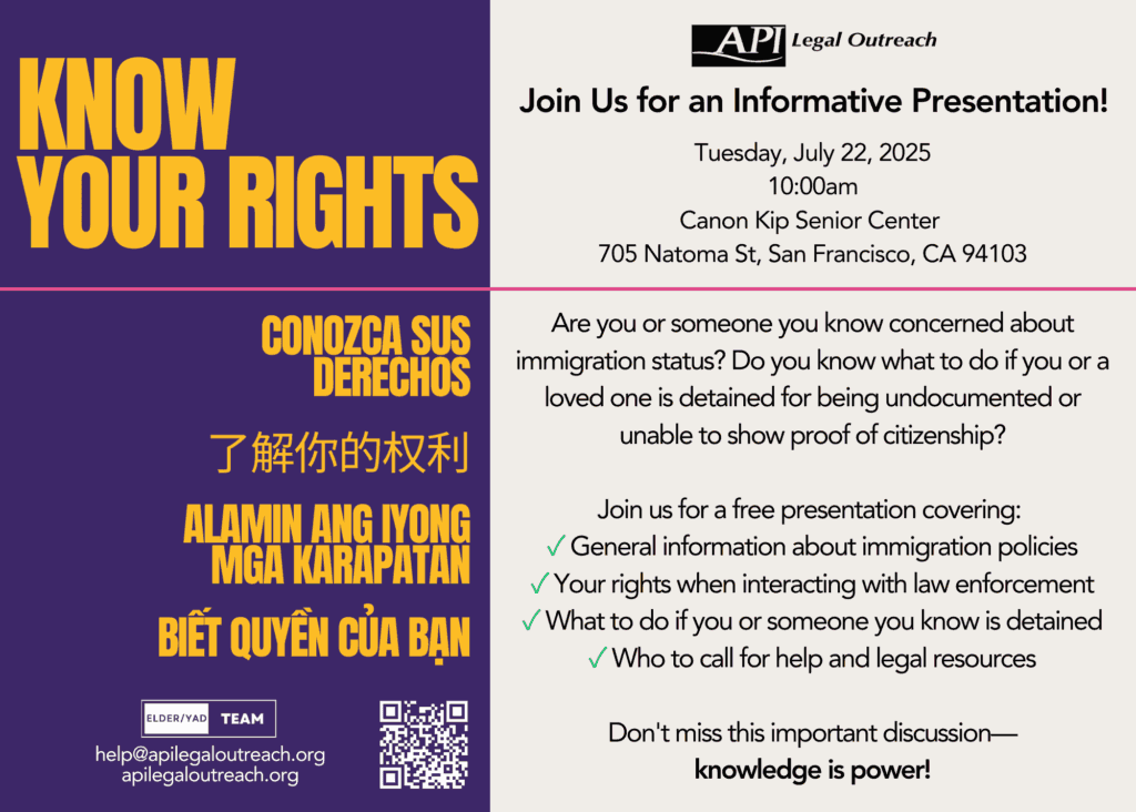 Know Your Rights clinic
