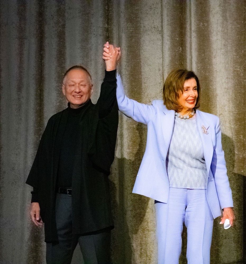 Speaker Emerita Nancy Pelosi and API Legal Outreach Executive Director Dean Ito Taylor