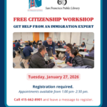 Free Citizenship workshop January 27, 2026